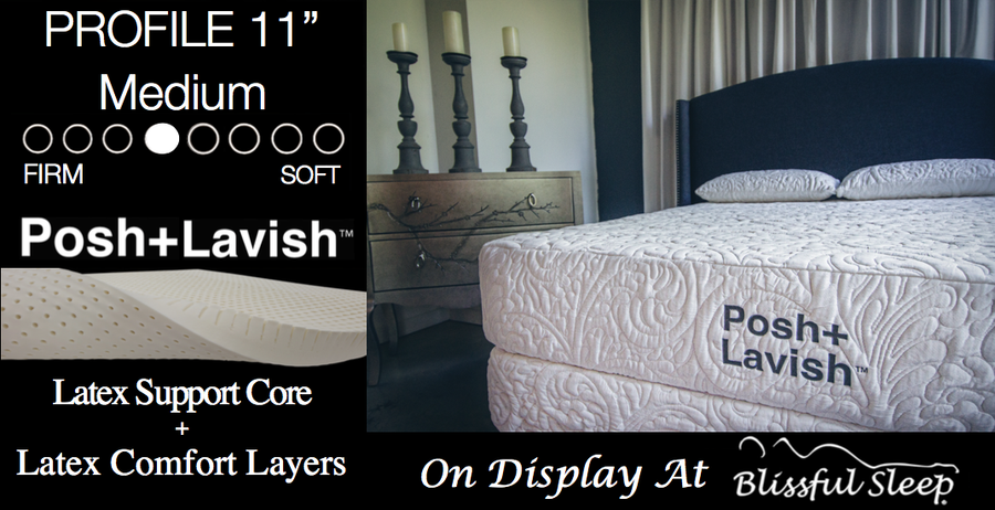 Reveal All Latex Mattress By Posh + Lavish