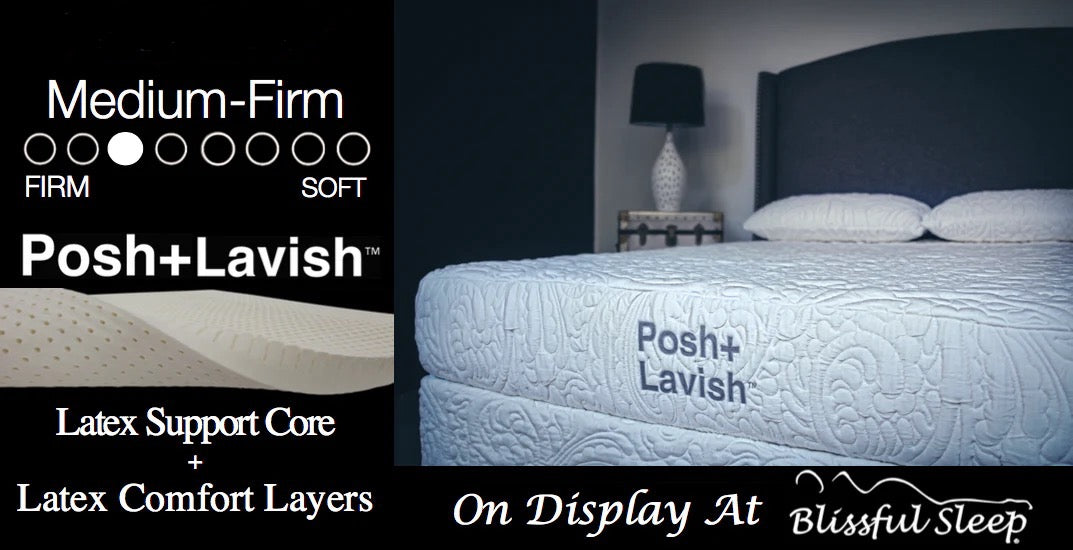 Relax All Latex Mattress By Posh + Lavish