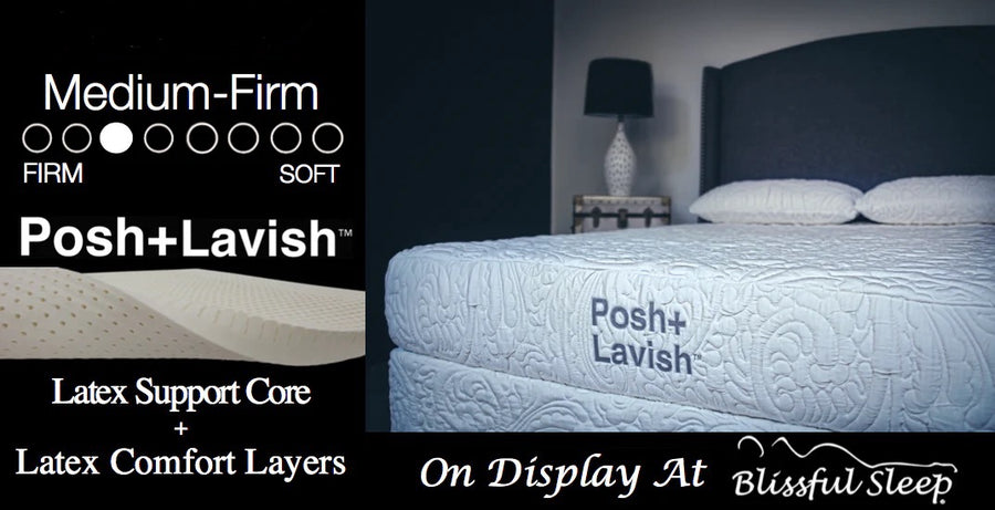 Relax All Latex Mattress By Posh + Lavish
