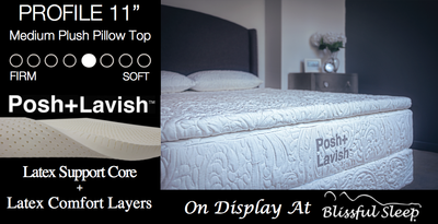 Posh + Lavish Relax Medium Firm + 2" True Pillow Top